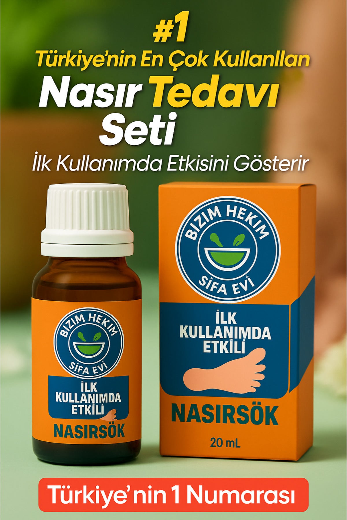 Nasırsök Nasır Sökücü Solüsyon %100 Etkili Nasır Solüsyonu
