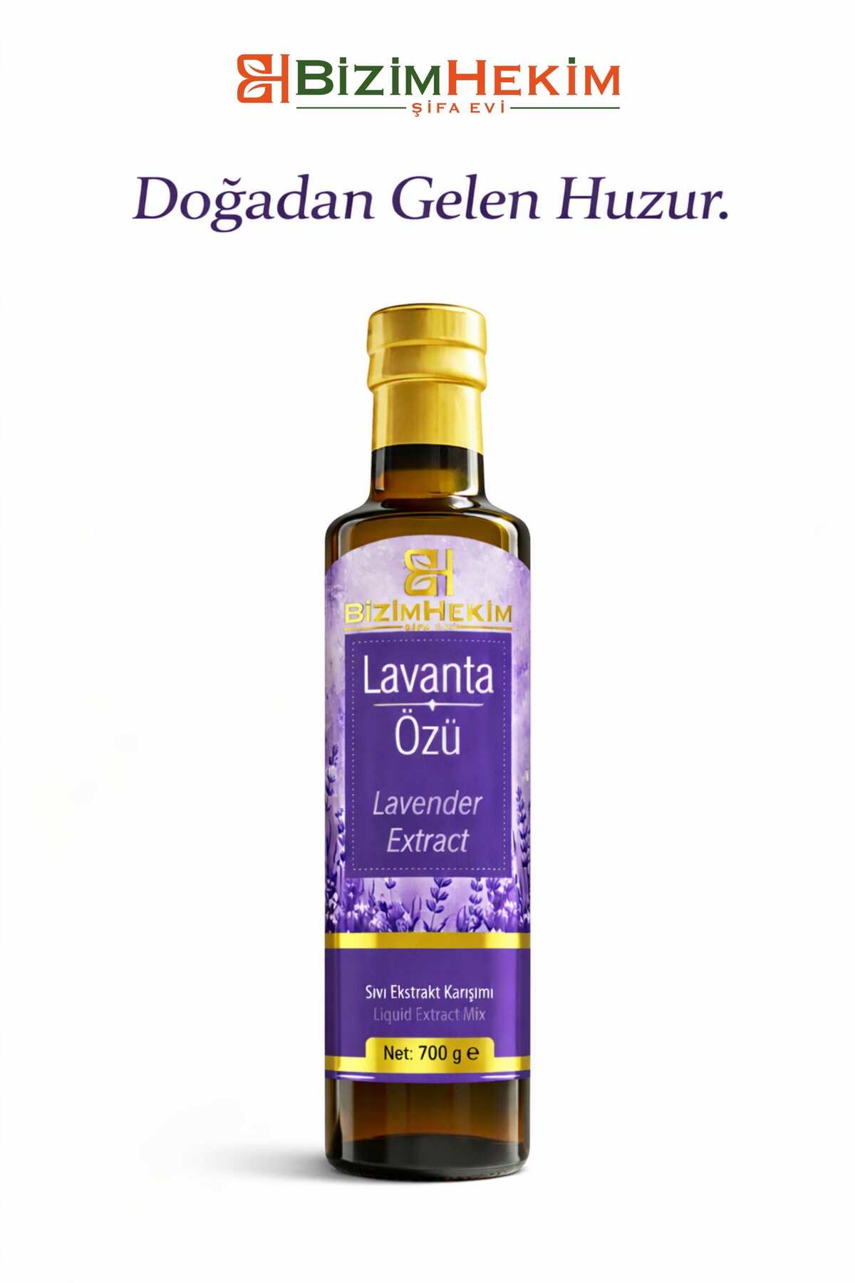BizimHekim Lavanta Özü (Lavender Extract) Sıvı Ekstrakt Karışımı 700 g