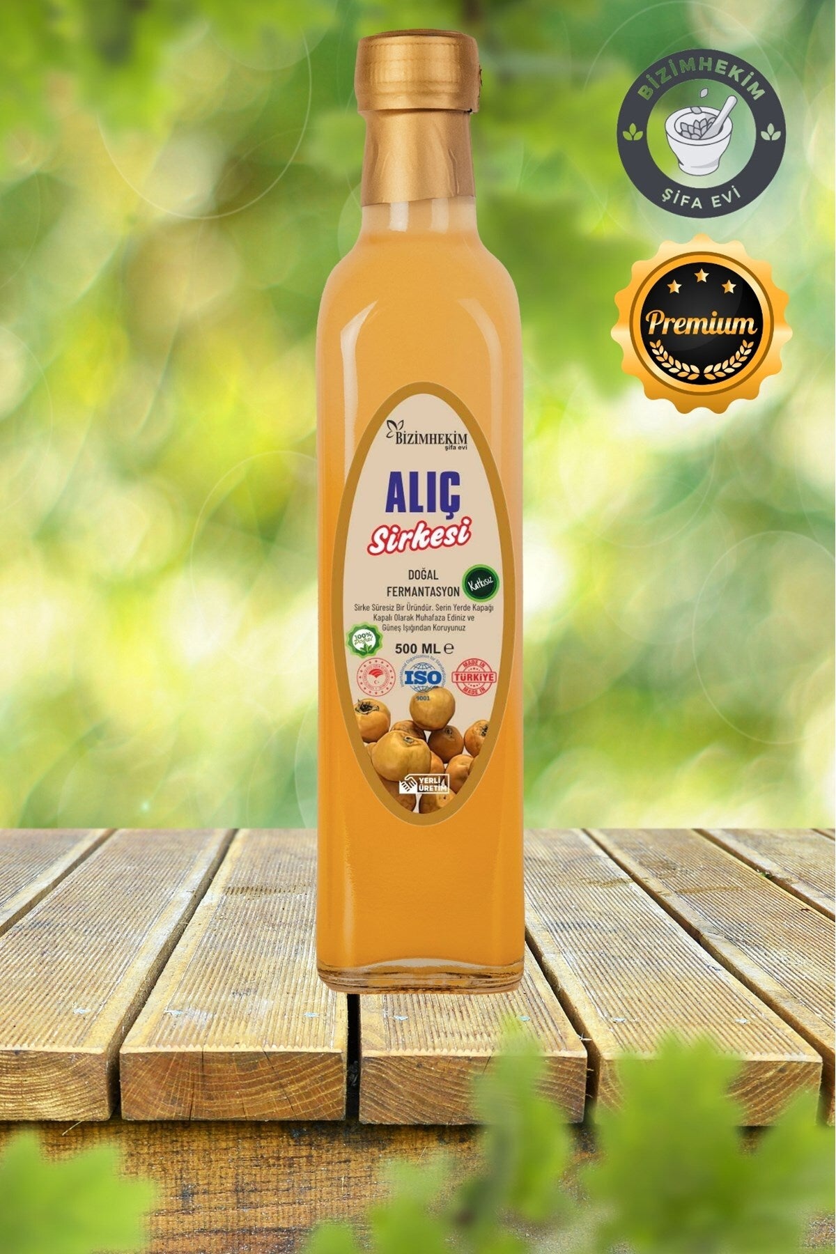 Alıç Sirkesi %100 Doğal Fermantasyon Hawthorn Vinegar 500 Ml