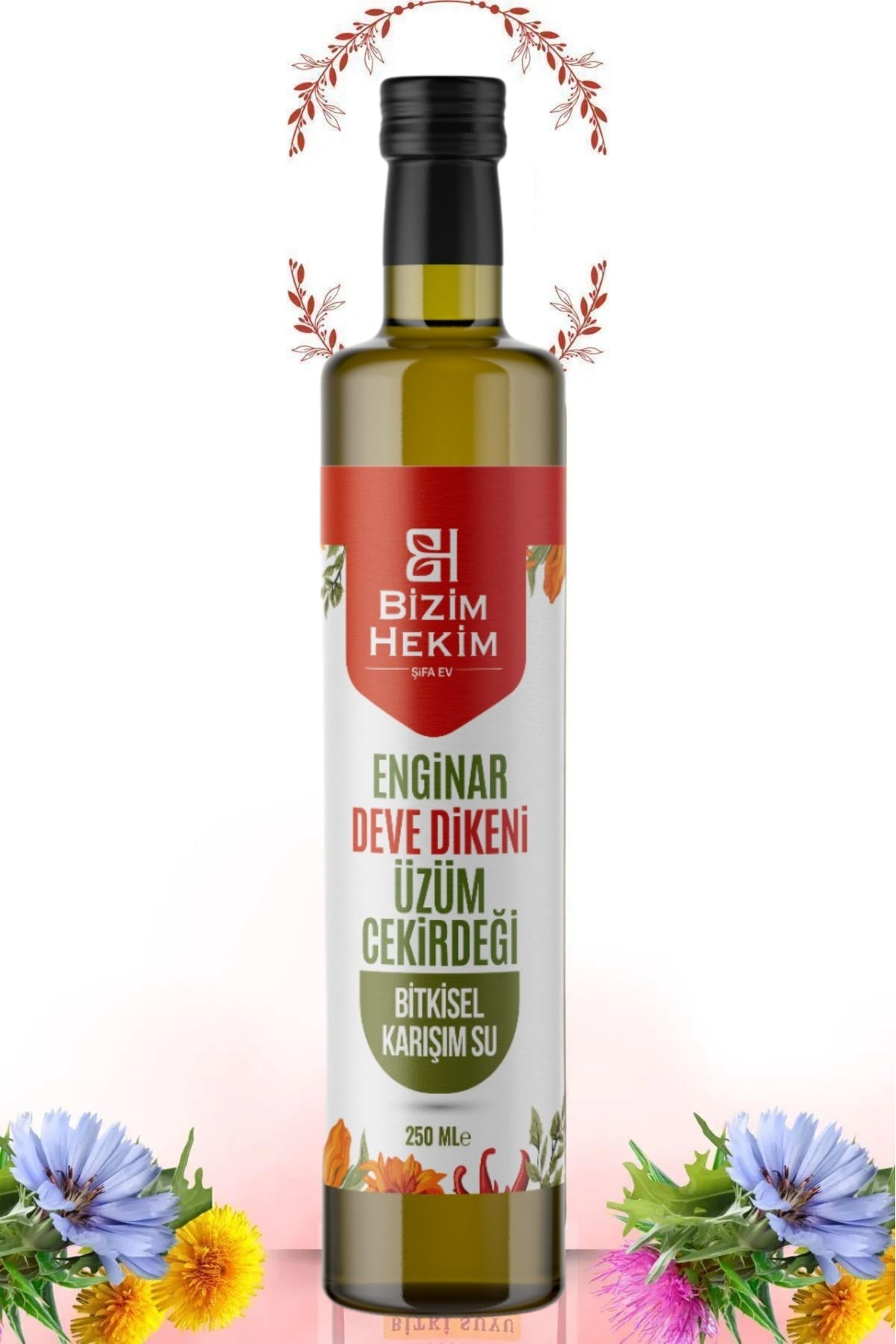 Enginar Ekstraktı 250 Ml. Enginar Deve Dikeni Hindiba Sıvı Ekstresi Thistle Extract