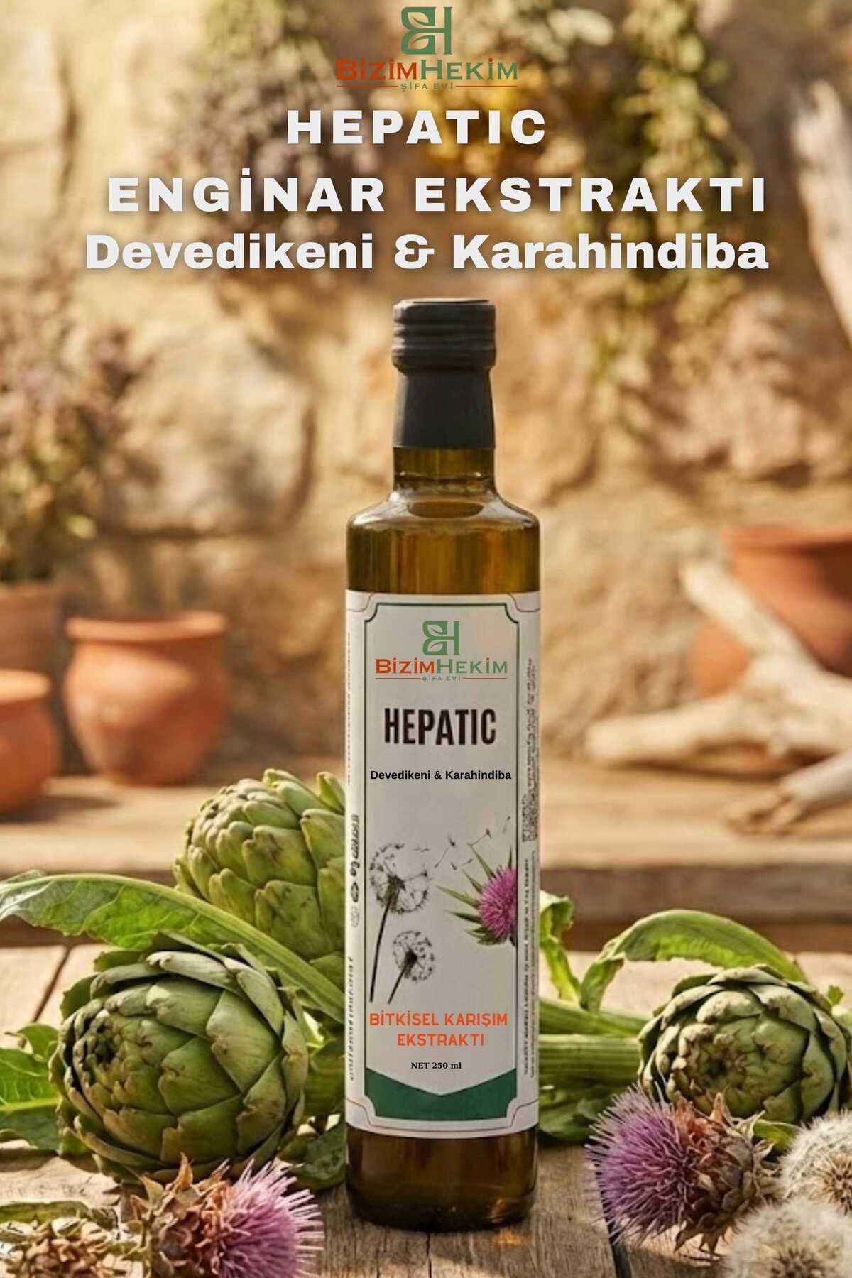 Hepatic bitki exstratı Karaciğer Detoksu %100 Doğal 250 Ml