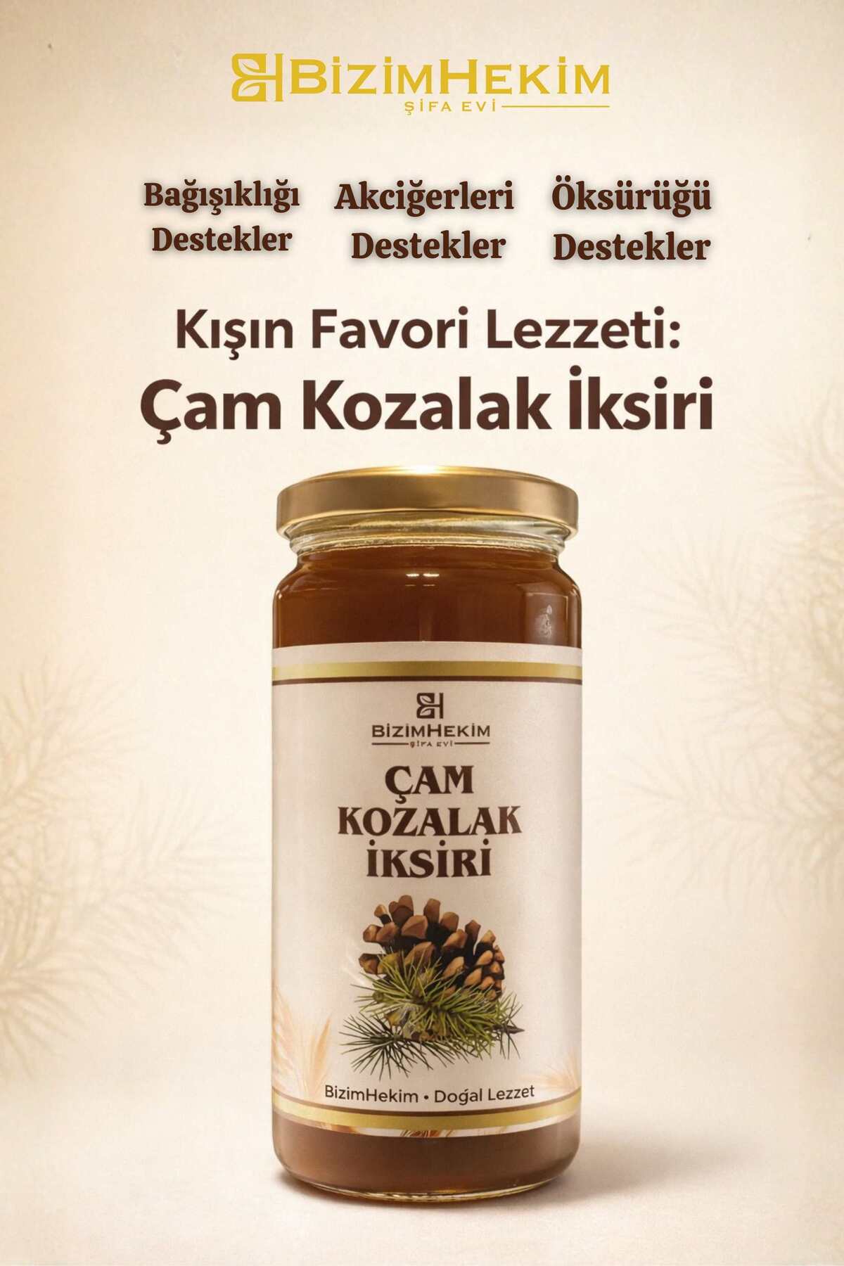 Çam Kozalak İksiri (Kozalak Ekstraktlı) 500 gr