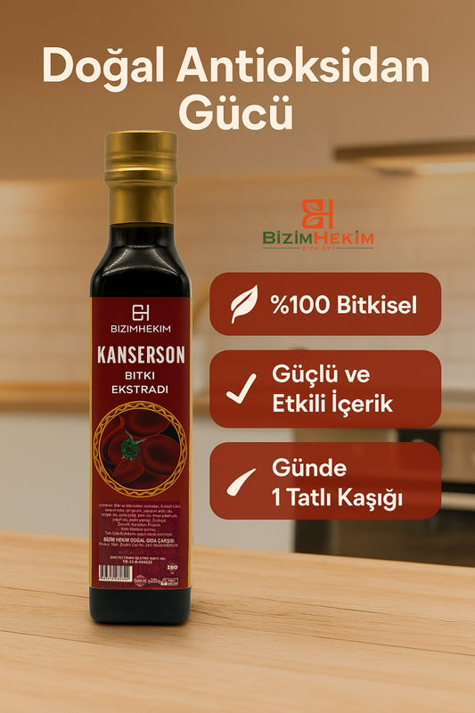Doğal Antioksidan Gücü Bitki Ekstradı 250 Ml