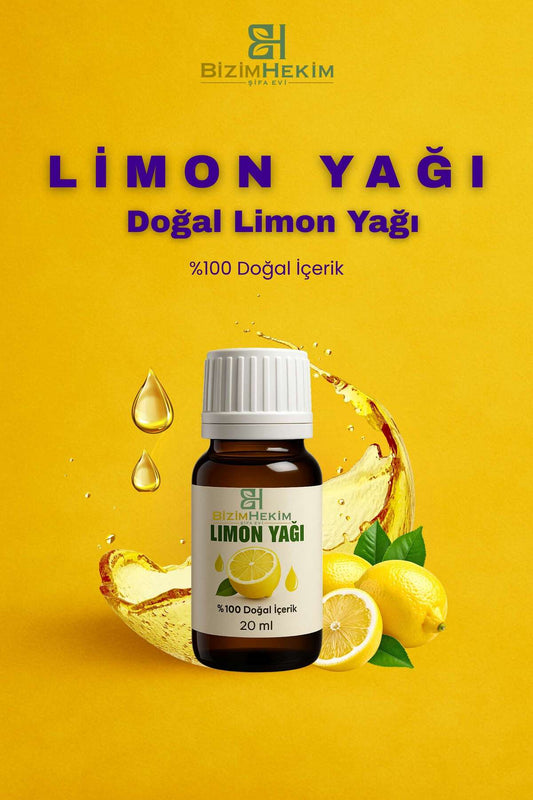 %100 Doğal Limon Yağı 20 ml