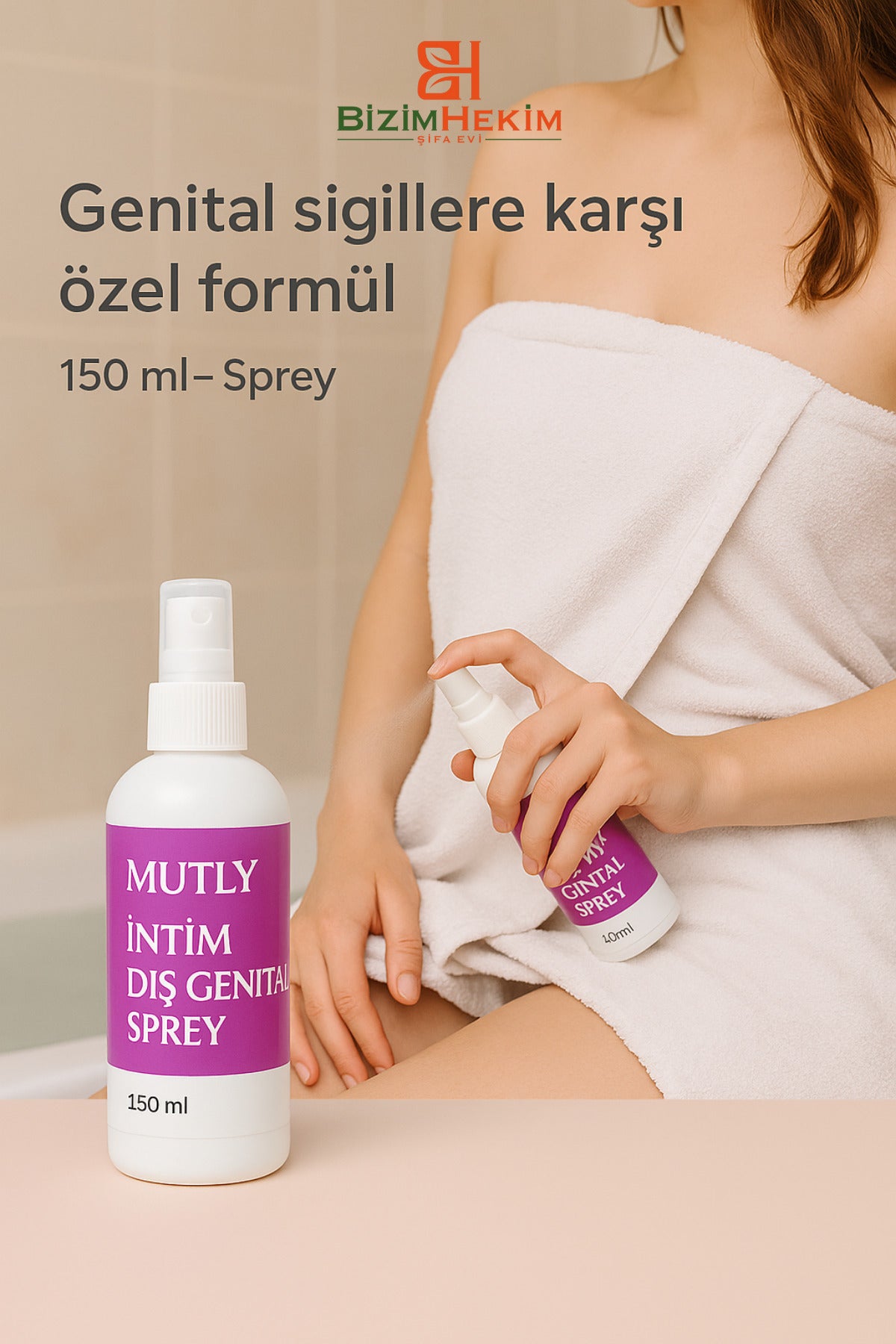 Intim Bakım Spreyi Genital Siğil Ilacı, Akıntı, Kaşıntı Spreyi Yara Ve Koku Oluşumunu Engeller