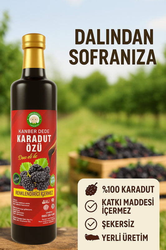 Karadut Özü 670 g – %100 Doğal, Katkısız & Yoğun Kıvam