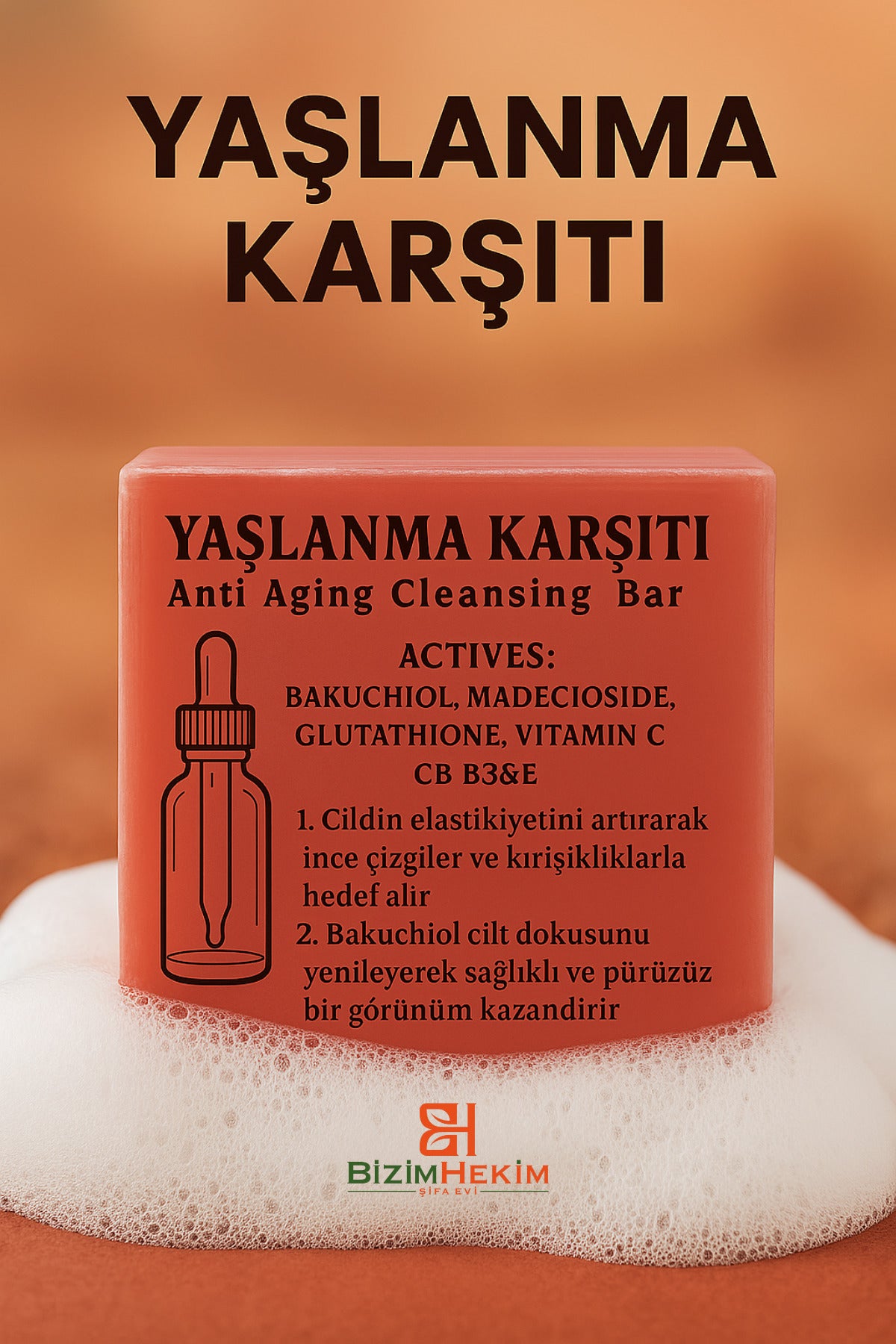 Yaşlanma Karşıtı Doğal Sabun