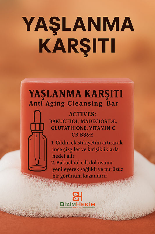 Yaşlanma Karşıtı Doğal Sabun