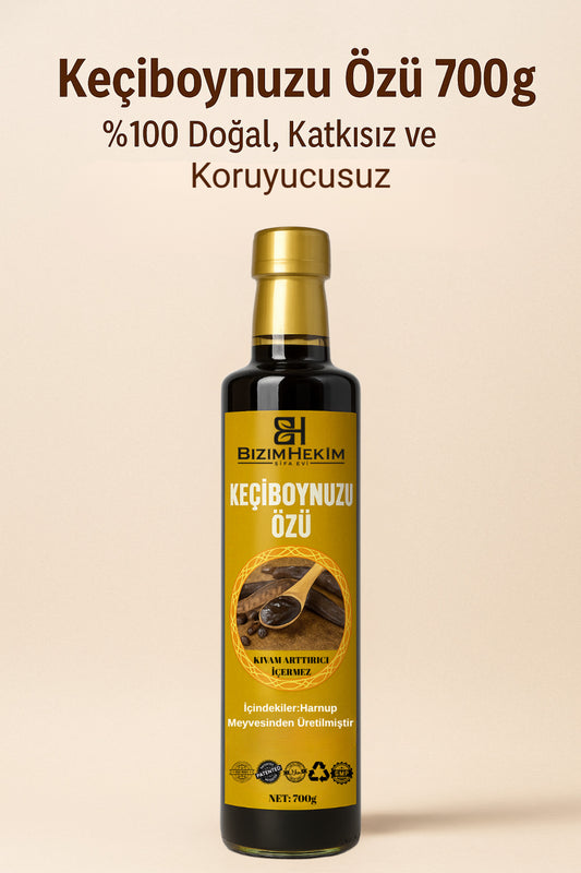 Keçiboynuzu Özü 700g | %100 Doğal, Katkısız, Koruyucu Içermez