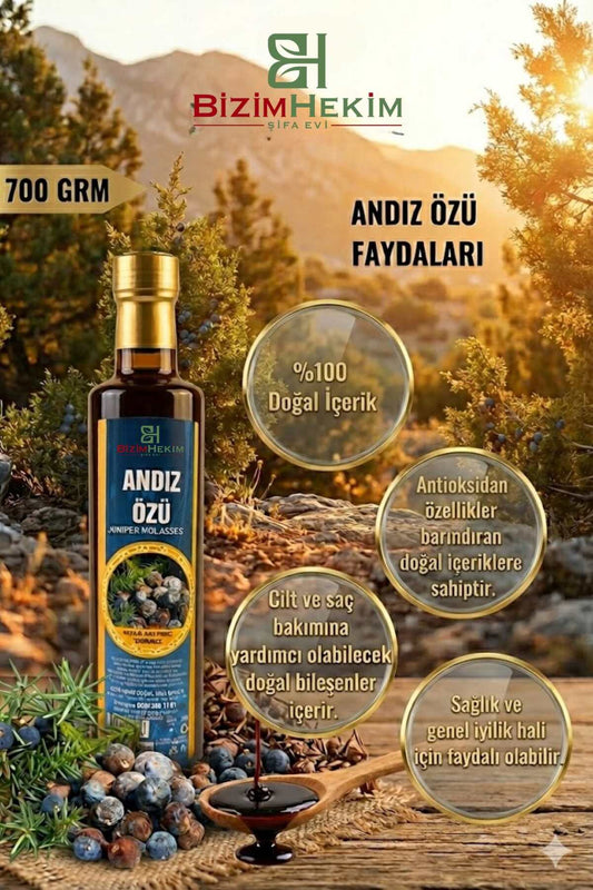 Andız Özü 700 grm %100 Doğal- Şeker Glukoz Katkısız Renklendirici İçermez