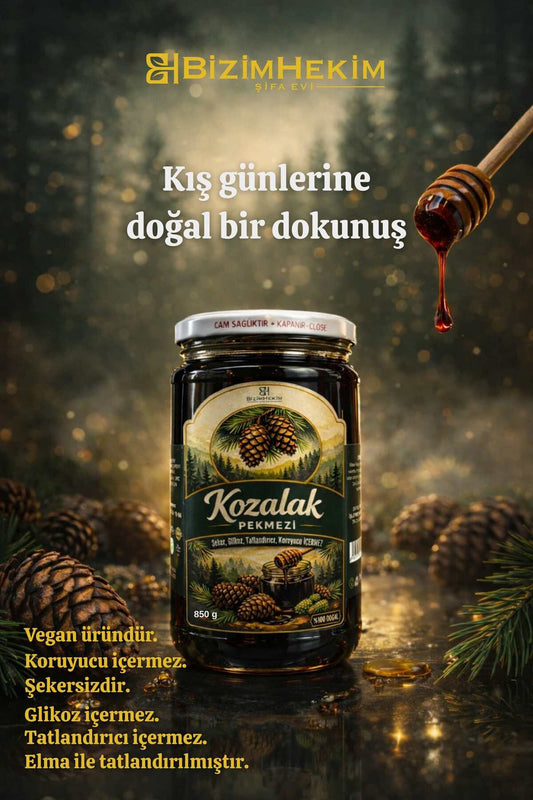 Doğal Kozalak Pekmezi Yöresel El Yapımı 850 g