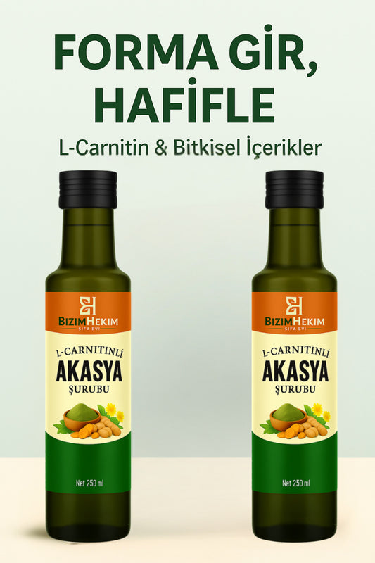 Akasya Detox Şurubu 250 ml | Şişkinlik Ve Arınma Desteği (2 ADET)