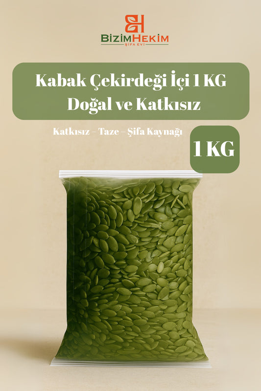 Kabak Çekirdeği İçi 1 KG Doğal ve Katkısız - Taze – Şifa Kaynağı
