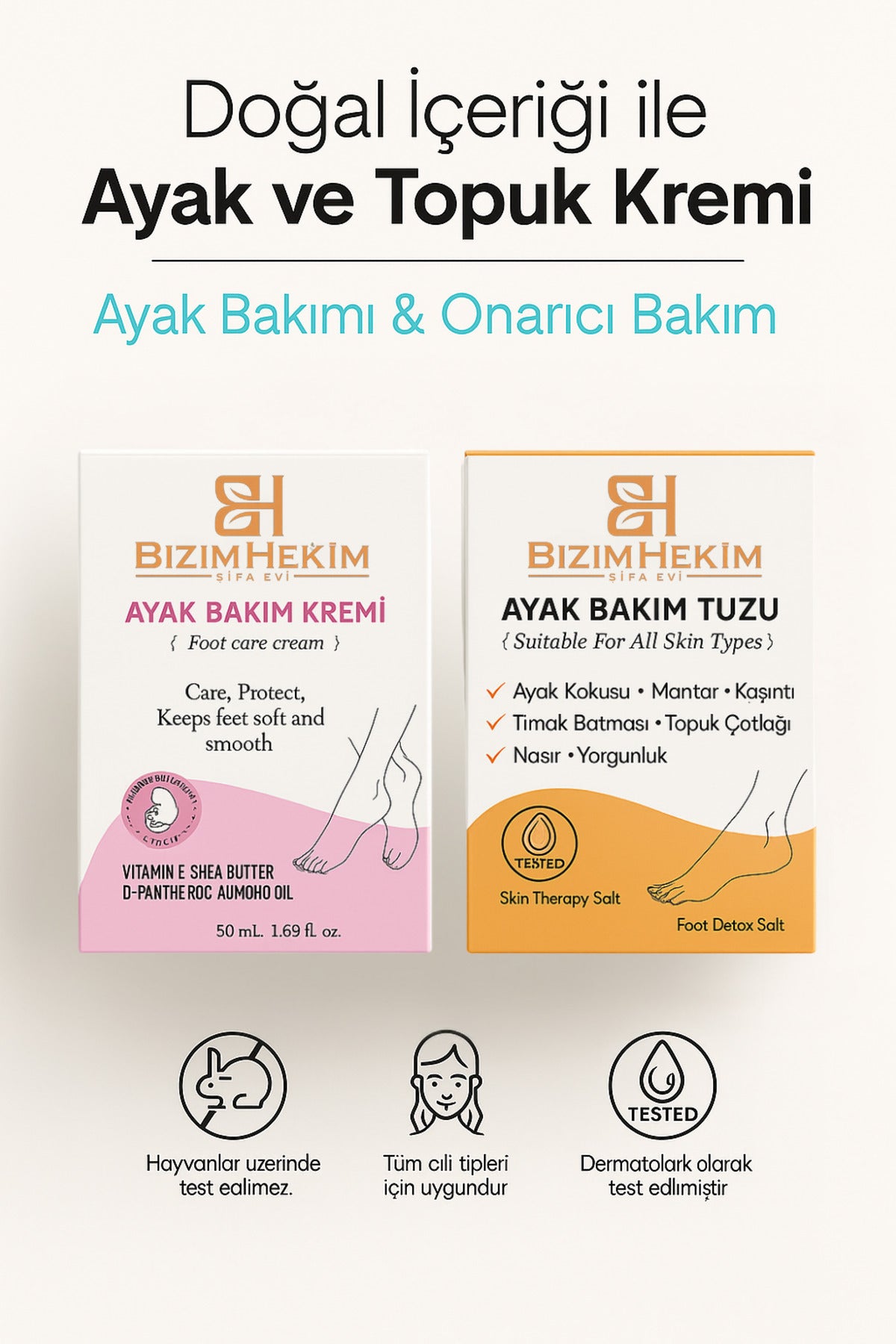 Ayak Çatlağı Topuk Dikenine Özel Besleyici Ayak Bakım Kremi – Tırnak Mantar Koruma Formülü • 150 ml