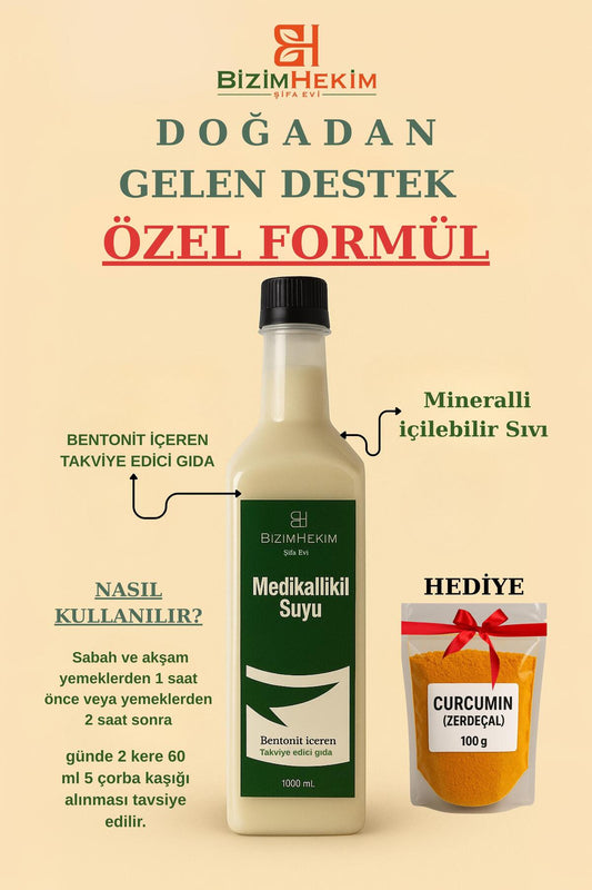 Medikallikil Suyu 1 litre -100 Gram Zerdaçal Hediye
