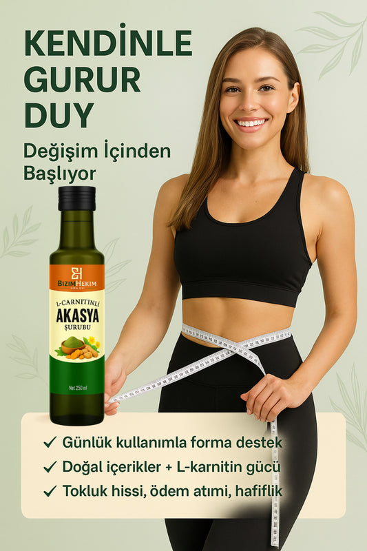 Akasya Detox Şurubu 250 ml | Ödem, Şişkinlik Ve Arınma Desteği (1 ADET)