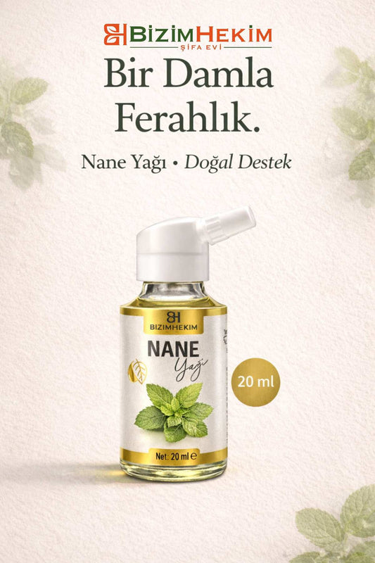 BizimHekim Nane Yağı 20 ml Aromaterapi Yağı