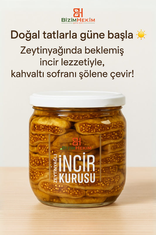 Zeytinyağlı Incir Kurusu 450g | Kuru Incir | Doğal & Katkısız