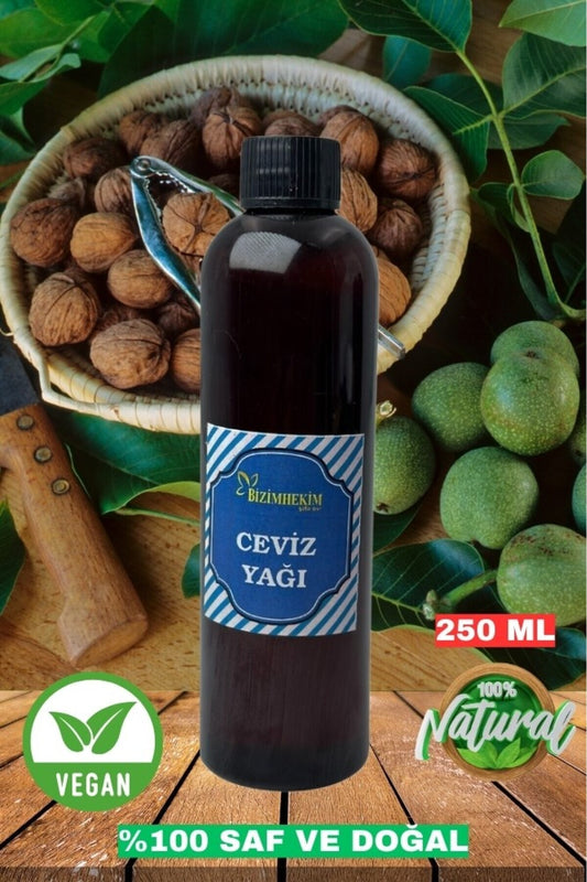 Ceviz Yağı 250 ml Soğuk Sıkım %100 Saf Doğal Ve Katkısız Taze Ceviz Yağı