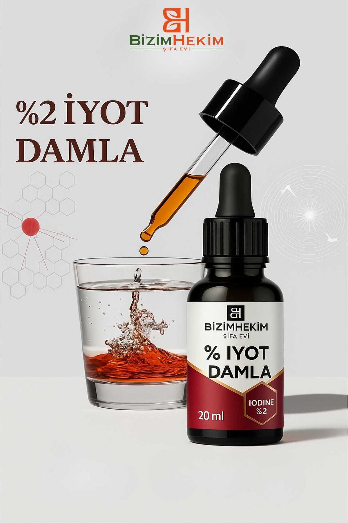 %2 İyot Damlası 20 Ml
