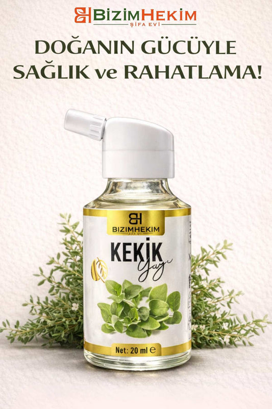 BizimHekim Kekik Yağı 20 ml Çok Amaçlı Bakım Yağı
