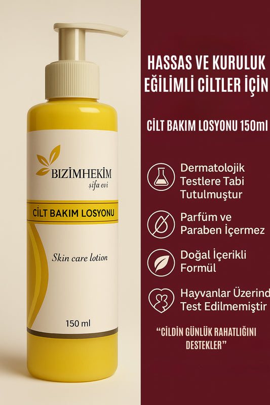 Kükürtlü Cilt Bakım Losyonu (, KAŞINTI) 150 ml onarıcı krem Sabun hediyeli