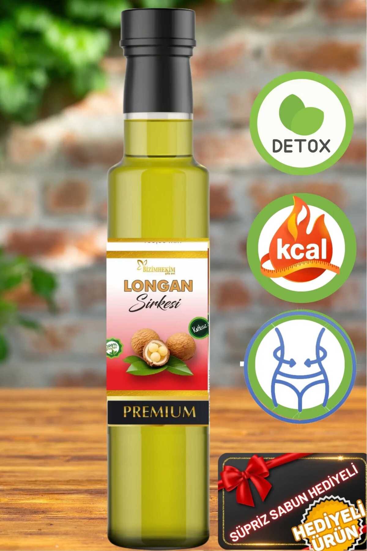 Longan Sirkesi Doğal Detox Doğal Longan Meyvesi Sirkesi 250 Ml
