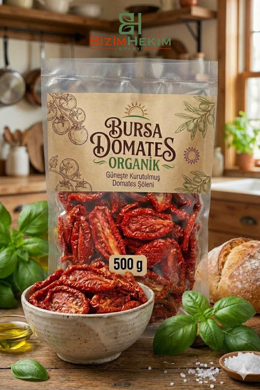 Domates Kurusu Güneşten Kurutulmuş Net 500 Gram